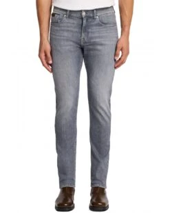 7 For All Mankind Mens Choral Slim Fit Jeans Grey -Repertoire Fashion Store 7 for all mankind mens choral slim fit jeans grey p46123 305095 image