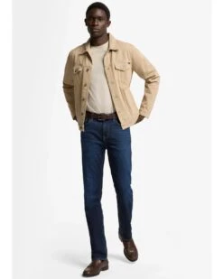 7 For All Mankind Mens Fairfield Slimmy Luxe Performance Jeans Dark Blue -Repertoire Fashion Store 7 for all mankind mens fairfield slimmy luxe performance jeans dark blue p46796 316303 image