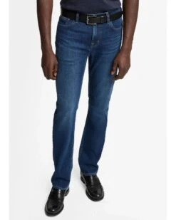 7 For All Mankind Mens Grapevine Slimmy Luxe Performance Jeans Mid Blue -Repertoire Fashion Store 7 for all mankind mens grapevine slimmy luxe performance jeans mid blue p46797 317499 image