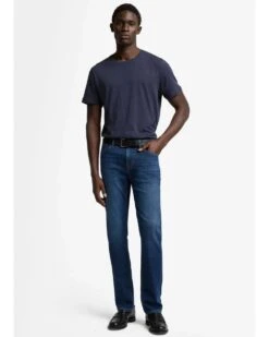 7 For All Mankind Mens Grapevine Slimmy Luxe Performance Jeans Mid Blue -Repertoire Fashion Store 7 for all mankind mens grapevine slimmy luxe performance jeans mid blue p46797 317504 image