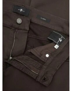 7 For All Mankind Mens Savannah Lux Performance Plus Sateen Chino Jeans Coffe Bean Brown 6 7 For All Mankind Mens Savannah Lux Performance Plus Sateen Chino Jeans Coffe Bean Brown -Repertoire Fashion Store 7 for all mankind mens savannah lux performance plus sateen chino jeans coffe bean brown p46800 316369 image