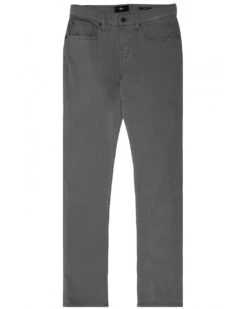 7 For All Mankind Mens Savannah Lux Performance Plus Sateen Chino Jeans Gunmetal Grey