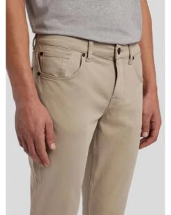 7 For All Mankind Mens Slimmy Luxe Performance Chino Jean Beige -Repertoire Fashion Store 7 for all mankind mens slimmy luxe performance chino jean beige p45317 293664 image