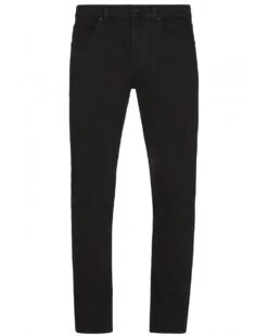 7 For All Mankind Mens Slimmy Luxe Performance Jeans Black
