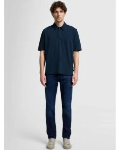 7 For All Mankind Mens Slimmy Luxe Performance Plus Jeans Deep Blue -Repertoire Fashion Store 7 for all mankind mens slimmy luxe performance plus jeans deep blue p45822 300392 image