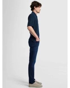 7 For All Mankind Mens Slimmy Luxe Performance Plus Jeans Deep Blue -Repertoire Fashion Store 7 for all mankind mens slimmy luxe performance plus jeans deep blue p45822 300398 image