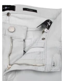 7 For All Mankind Mens Slimmy Luxe Performance Slim Chinos Cool Sky Grey -Repertoire Fashion Store 7 for all mankind mens slimmy luxe performance slim chinos cool sky grey p46128 313165 image