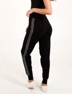 Leggings With Silver Studs(Leggings Loungewear Silver Studs) -Repertoire Fashion Store AW23283 BLACK 4 e0fe5e64 68a0 41cb aa7e 12346bba8a24
