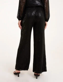 Sequin Trousers(Black Sequin Trousers) 9 Sequin Trousers(Black Sequin Trousers) -Repertoire Fashion Store AW24049B003 140231