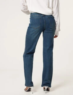 Rhinestone Jeans(Rhinestone Jeans) -Repertoire Fashion Store AW25362 BLUE 27853