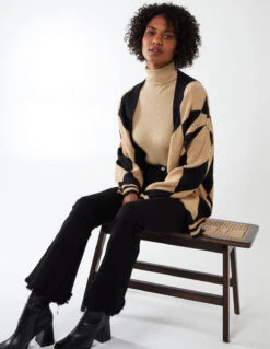 High Waist Flare Trousers(High Waist Flare Trousers 1) -Repertoire Fashion Store BV2064003 58726