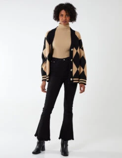 High Waist Flare Trousers(High Waist Flare Trousers 1)