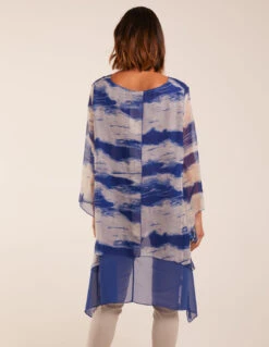 2 In 1 Woven Top(Blue 2 In 1 Woven Top Style) -Repertoire Fashion Store BV233417 BLUE 6432