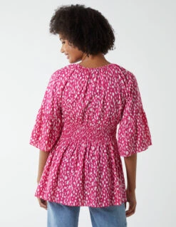 Shirred Bust Top(Shirred Bust Top) -Repertoire Fashion Store BV233428020 95609