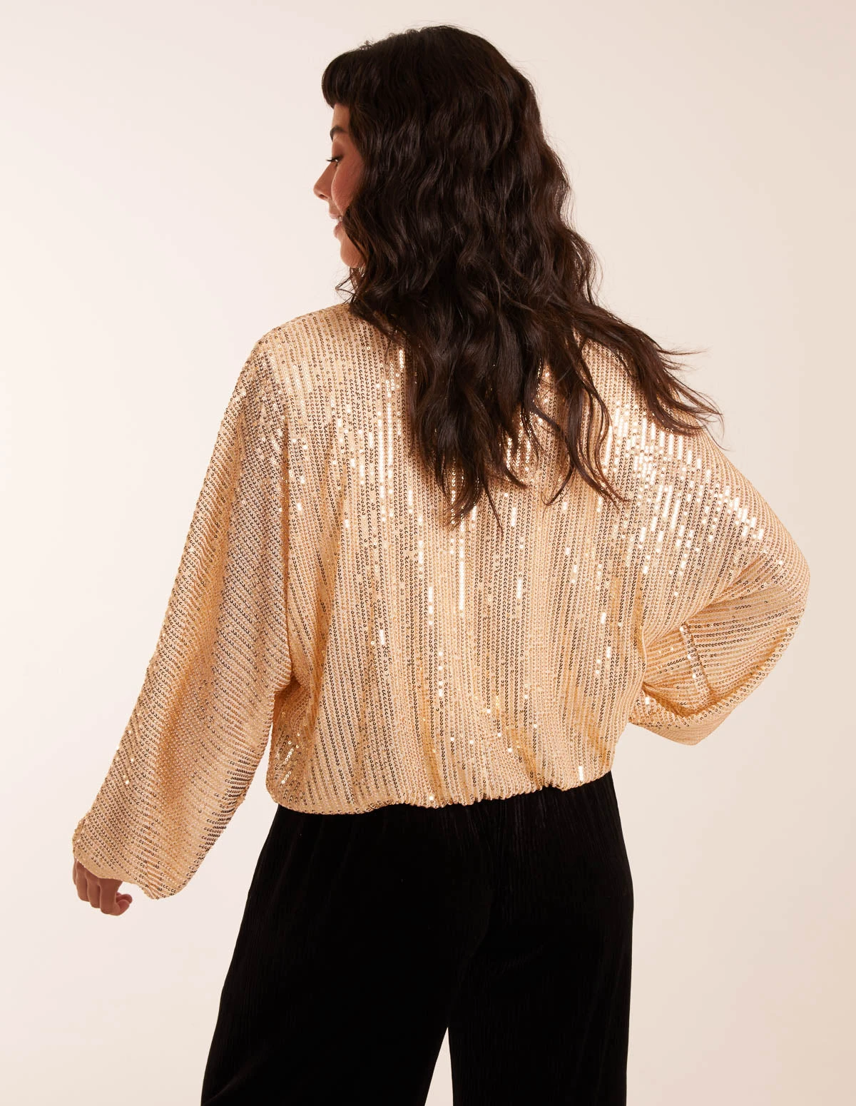 Sequin Batwing Blouse(Sequin Batwing Blouse) 6 Sequin Batwing Blouse(Sequin Batwing Blouse) - Image 6