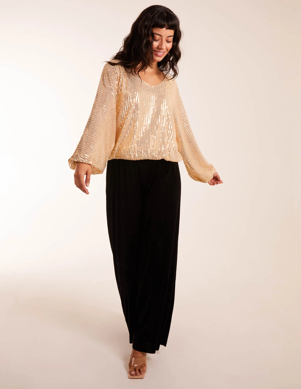 Sequin Batwing Blouse(Sequin Batwing Blouse) 3 Sequin Batwing Blouse(Sequin Batwing Blouse) - Image 3
