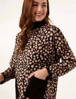 Animal Pocket Jumper(Animal Pocket Jumper) 7 Animal Pocket Jumper(Animal Pocket Jumper) -Repertoire Fashion Store BV234518 BLACK 0163