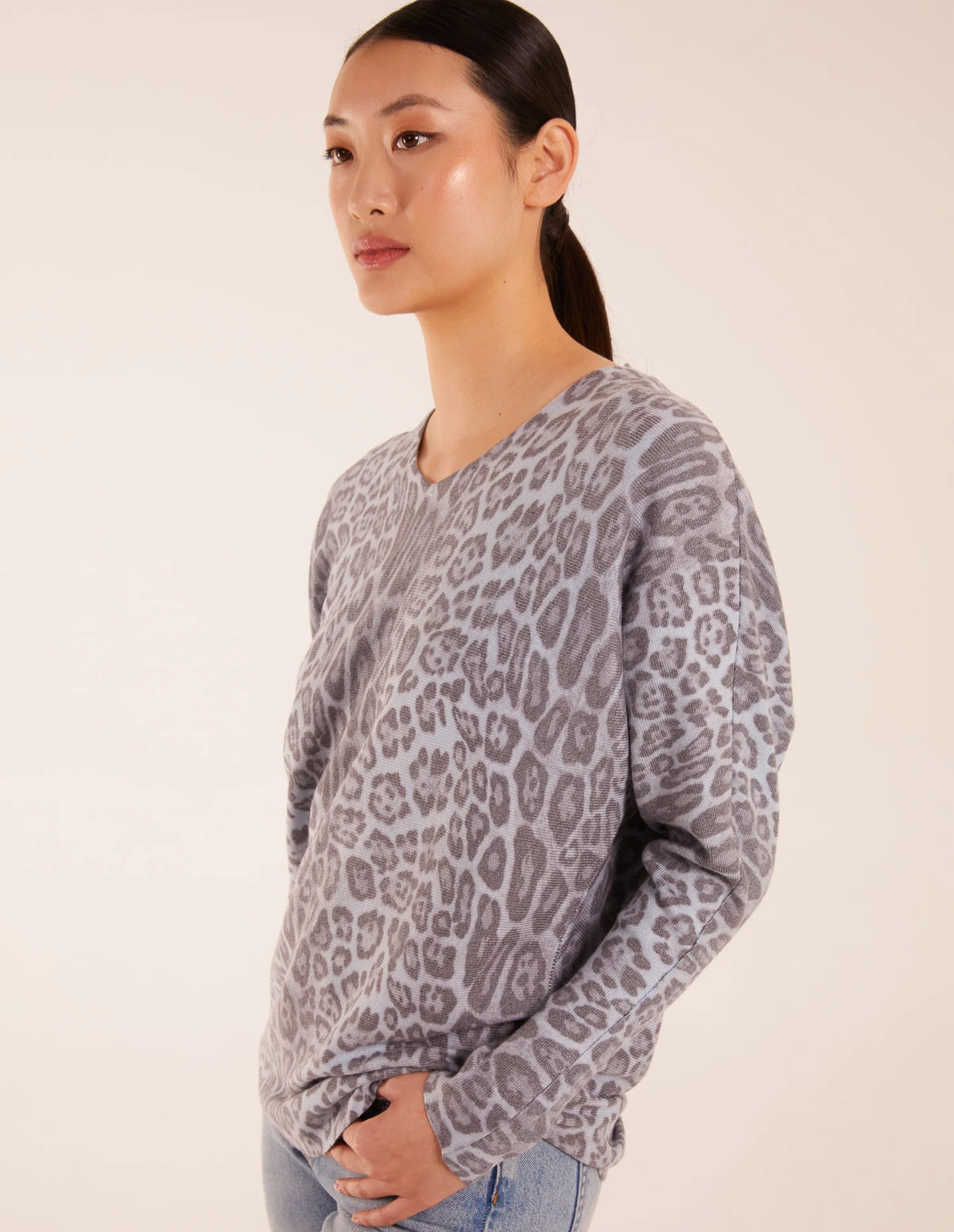 Animal Batwing Jumper(Blue Animal Batwing Jumper) 3 Animal Batwing Jumper(Blue Animal Batwing Jumper) - Image 3