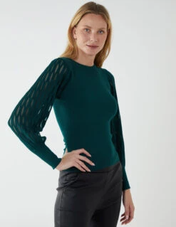 Cut Out Sleeve Jumper(Cut Out Sleeve Jumper 1)