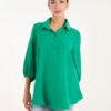 Front Button Shirt(Green Front Button Shirt)