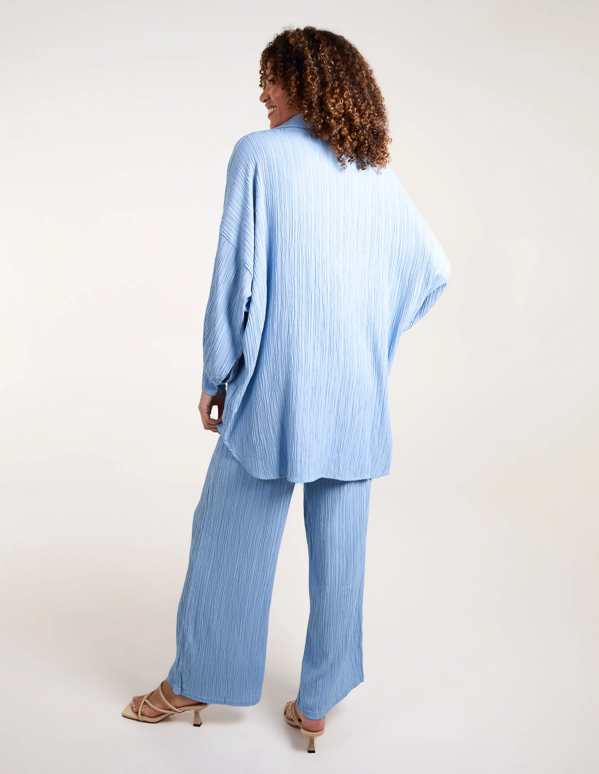 Waffle Shirt & Trousers Set(Waffle Shirt Trousers Set) 4 Waffle Shirt & Trousers Set(Waffle Shirt Trousers Set) - Image 4