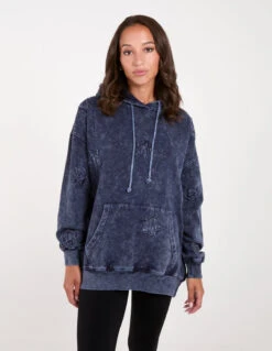 Star Acid Wash Hoody(Star Acid Wash Hoody 1)