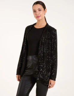 Sequin Waterfall Cardigan(Sequin Waterfall Cardigan)