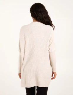 Basket Weave High Neck Jumper(Beige Basket Weave High Neck Jumper) -Repertoire Fashion Store BV246552001 138910