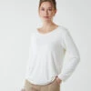 Basic Soft V Neck Jumper(Ivory Basic Soft V Neck Jumper) 9 Basic Soft V Neck Jumper(Ivory Basic Soft V Neck Jumper) -Repertoire Fashion Store BV2551 IVORY 3262