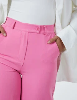 Wide Leg Formal Trouser -Repertoire Fashion Store BV2702 HOTPINK 7105