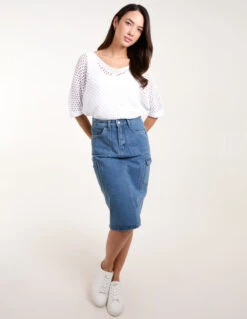 Crochet V Neck Top(Cotton Crochet V Neck Top 1)