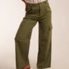 Trousers With Side Pocket(Khaki Trouser Side Pocket) 8 Trousers With Side Pocket(Khaki Trouser Side Pocket) -Repertoire Fashion Store BV2825 KHAKI 4434