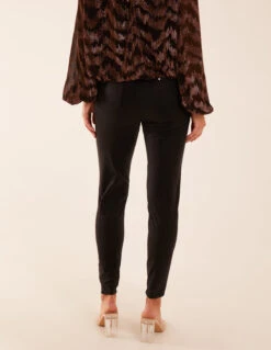 Mid Rise Cropped Straight Leg Jeans(Black Mid Rise Straight Leg Cropped Jeans) -Repertoire Fashion Store BV2941 BLACK 46144