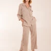 Shirt & Trouser Set(Stone Shirt Trouser Set)