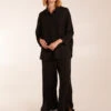 Shirt & Trousers Set(Black Shirt Trousers Set) -Repertoire Fashion Store BV3086003 127764