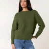 Textured Knit Jumper(Khaki Textured Knit Jumper)