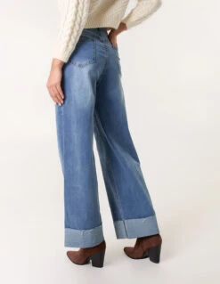 Wide Leg Denim Jeans(Wide Leg Denim Jeans) -Repertoire Fashion Store BV3532018 144979