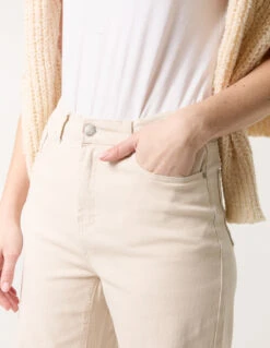 Stone Wide Leg Jeans(Stone Wide Leg Jeans) -Repertoire Fashion Store BV3534001 145036