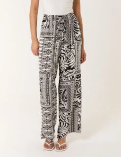 Abstract Print Trousers(Abstract Print Trousers 1)