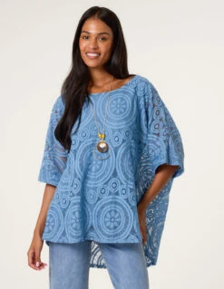 Lace Necklace 2 In 1 Top(Lace Necklace 2 In 1 Top)