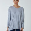 Hotfix Multi Heart Batwing Top(Grey Hotfix Multi Heart Batwing Top 3) 9 Hotfix Multi Heart Batwing Top(Grey Hotfix Multi Heart Batwing Top 3) -Repertoire Fashion Store BV3771 GREY 23869 1