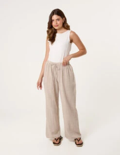 Linen Look Trousers(Linen Look Trousers)