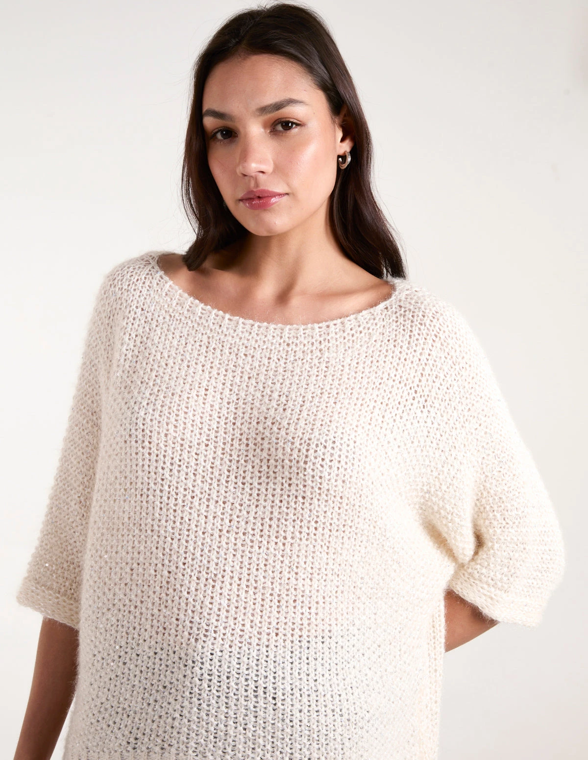 Fluffy Textured Knit Jumper(Fluffy Textured Knit Jumper) 3 Fluffy Textured Knit Jumper(Fluffy Textured Knit Jumper) - Image 3