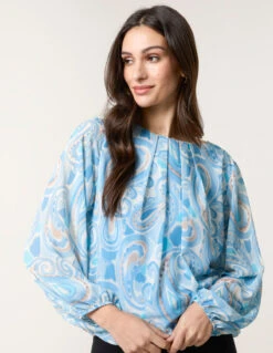 Watercolour Paisley Top(Watercolour Paisley Top)