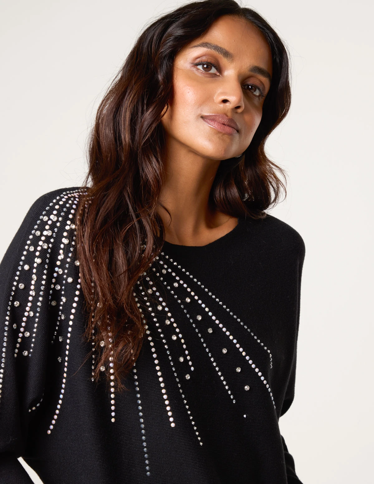 Jumper With Shoulder Embellishment(Jumper With Shoulder Embellishment) 2 Jumper With Shoulder Embellishment(Jumper With Shoulder Embellishment) - Image 2