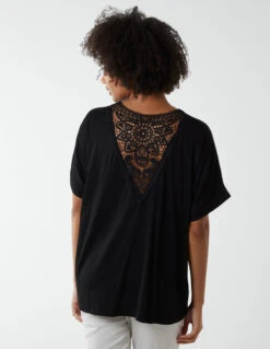Butterfly Lace Back Top