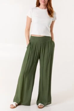 Shirred Trousers(Shirred Trousers)