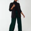 Wide Leg Pleated Trousers(Wide Leg Pleated Trousers 1)