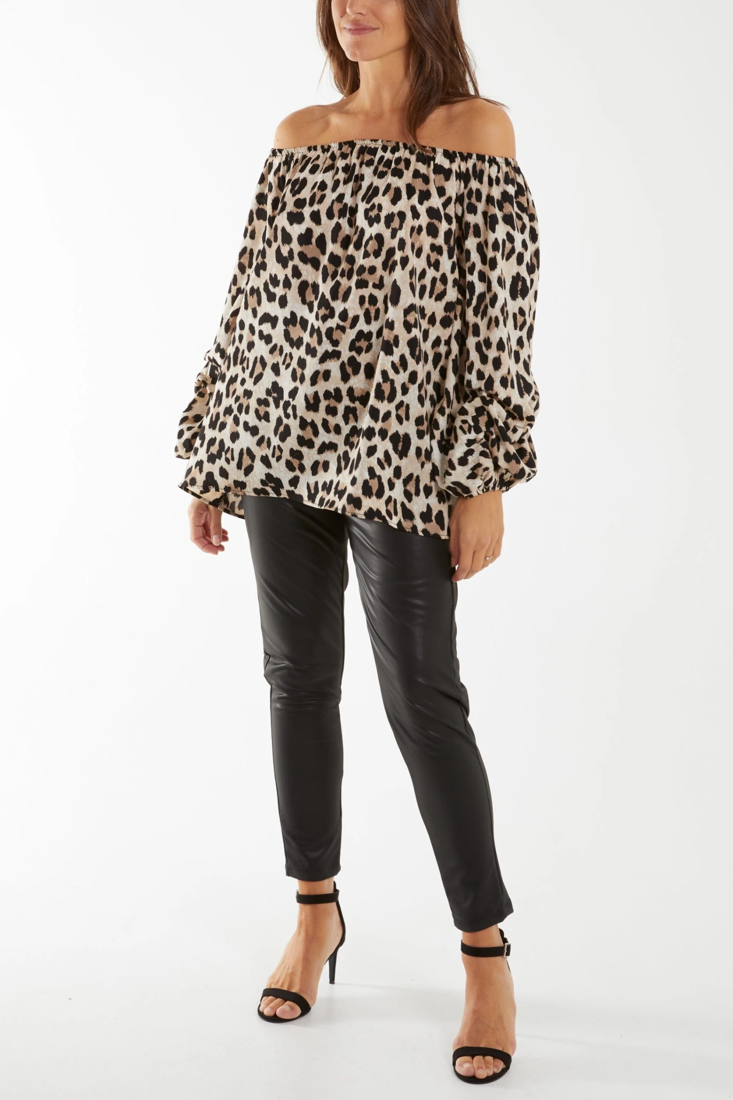Leopard Print Blouse(Leopard Print Blouse Copy) 2 Leopard Print Blouse(Leopard Print Blouse Copy) - Image 2