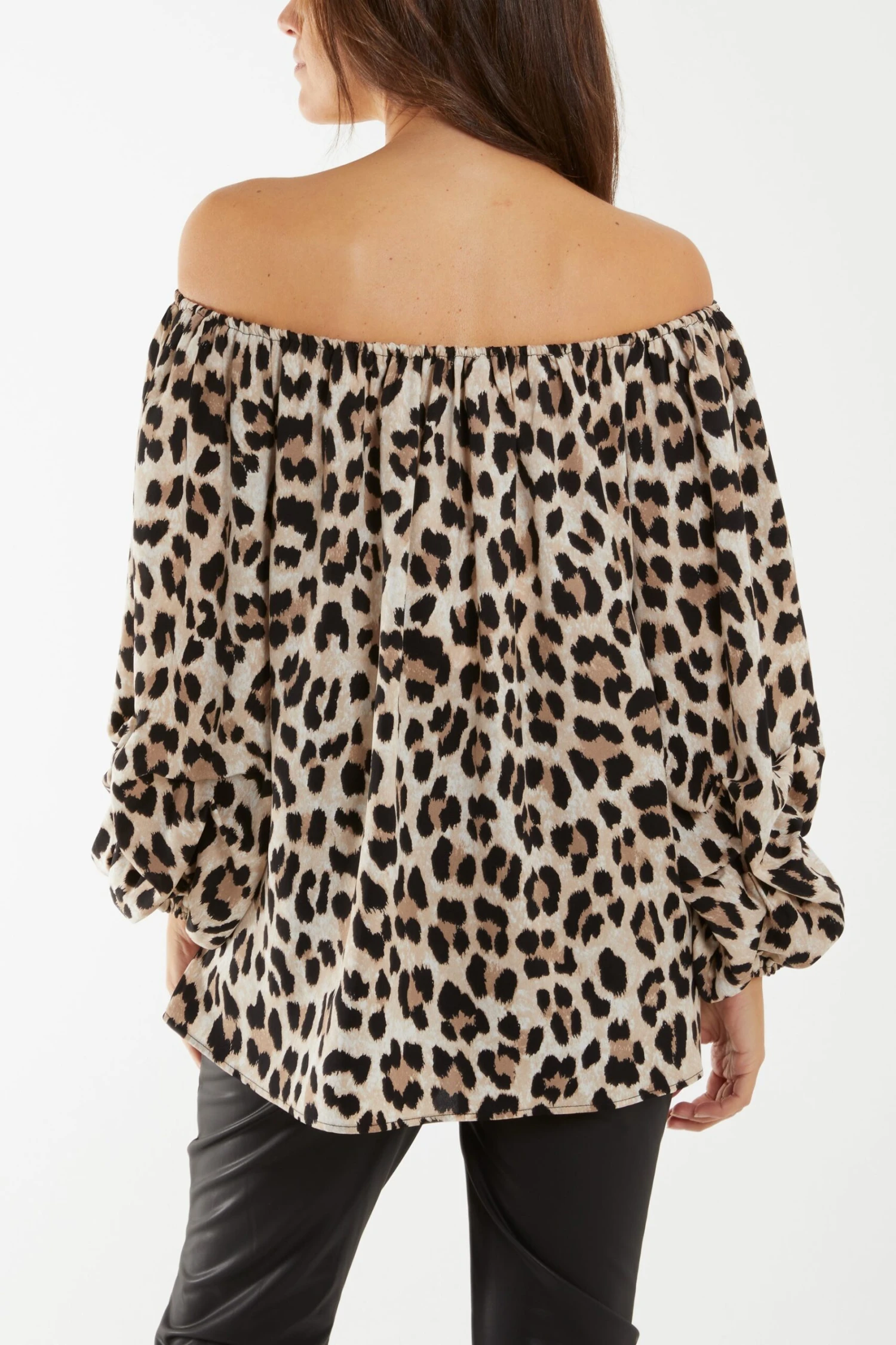 Leopard Print Blouse(Leopard Print Blouse Copy) 3 Leopard Print Blouse(Leopard Print Blouse Copy) - Image 3